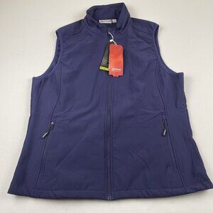 33,000ft Softshell Running Vest Women’s XL Fleece Lined Zip Up Windproof Stretch